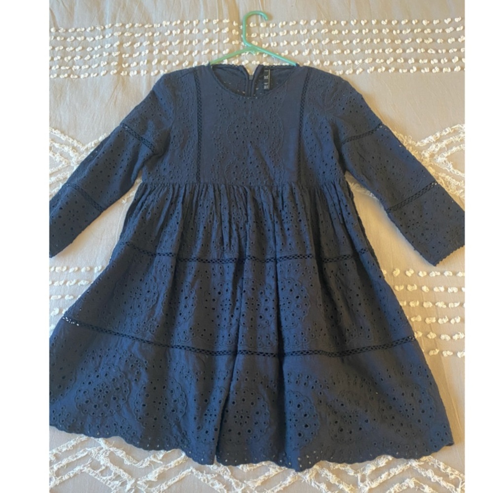 Zara embroidered dress